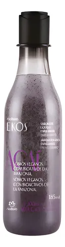 Jabón Líquido Exfoliante Acaí Corporal Ekos Natura 185ml