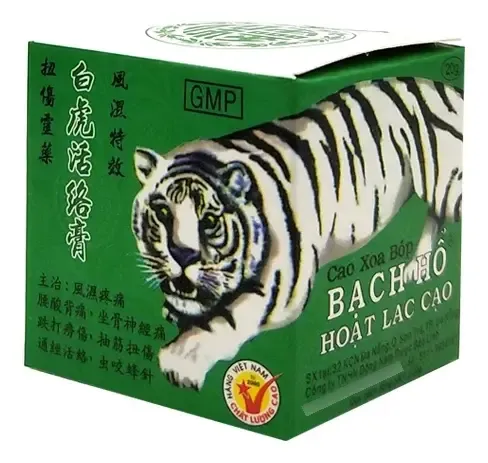 Bálsamo Pomada China Blanca Hierbas Dolores Musculares