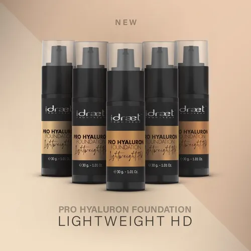 Base Liquida Cobertura Media Pro Hyaluron Lightweight Idraet