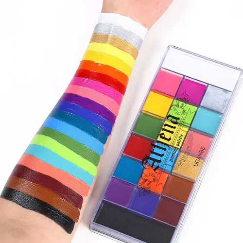 Pintura Óleo 20 Colores Maquillaje Escénico