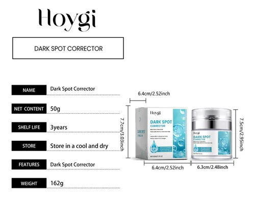 M* Crema Facial Iluminadora Hoygi Para Manchas Oscuras *xl