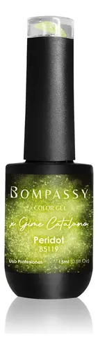 Esmalte Semi Bompassy 15ml Crystal Cat Eye X Gime Catalano Color Peridot