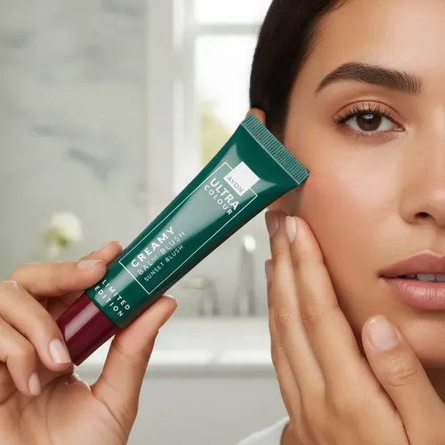Rubor en Crema Avon Ultra Color para un Tono Sunset Radiante