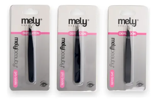 Pinza Para Depilar Cejas Acero Inoxidable Uso Profesional