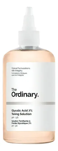 Tónico Ácido Glicólico 7% The Ordinary. 240ml Todo Tipo De Piel Noche