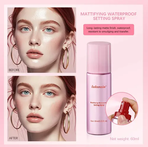 Spray De Maquillaje Facial Mate