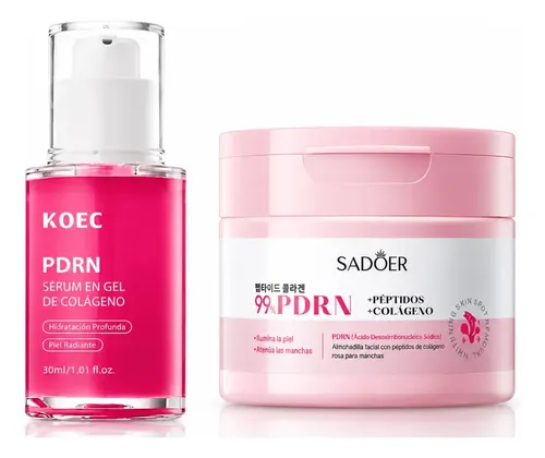 Kit Skincare Pdrn Colágeno Mascarilla + Sérum Gel Colágeno