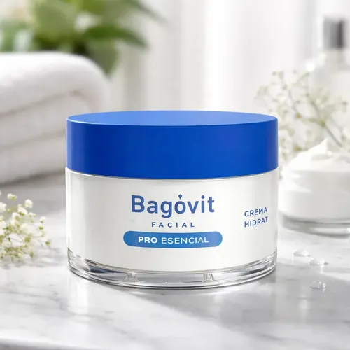 Crema Hidratante Bagóvit Facial Pro Esencial para Piel Sensible de Día