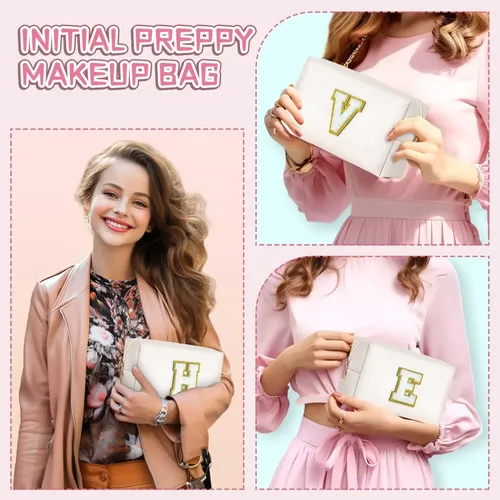 Bolsa De Maquillaje Topeast Preppy Stuff Pequeña Para Cosmét
