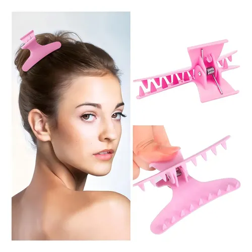 Kit De Cepillos Y Peines Para Cabello Rizado De Univio, Pack Rosa