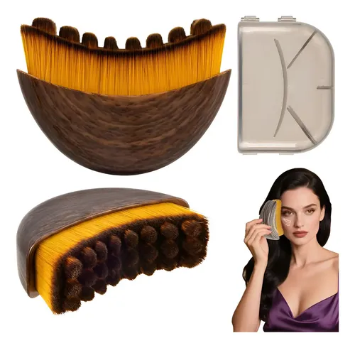Brush Cepillo Facial De Contorno Linfático, Masajeador
