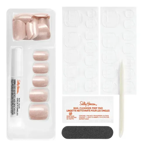 Kit Uñas Postizas Sally Hansen Salon Effects Perfect Press-on