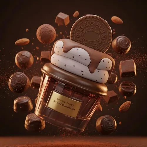 Perfume Árabe Femenino Cookie Crave 75ml Genérico Edp