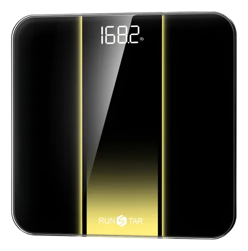 Bathroom Scale Runstar Digital 280kg Led Tempered Glass