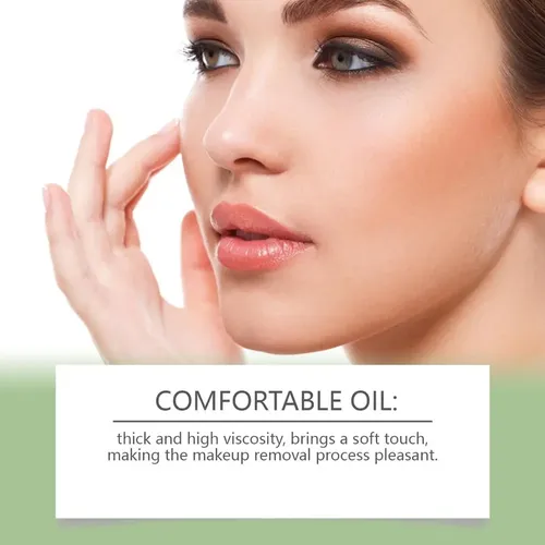 Aceite Limpiador Té Verde, Desmaquillante Suave .