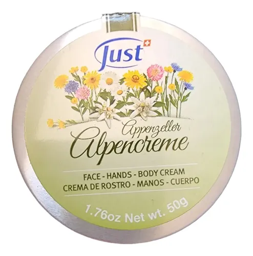 Crema Humectante Swiss Just Edición Especial Alpencreme 50g