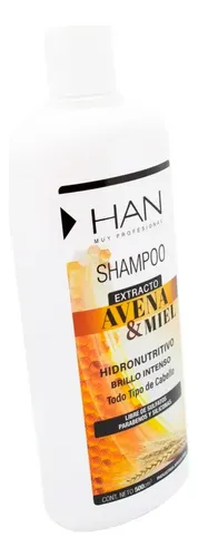 Han Avena Y Miel Shampoo Reparador Sin Sulfatos 500ml Local
