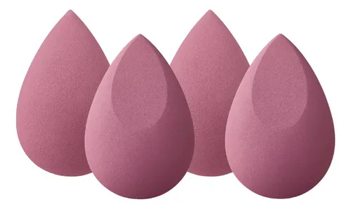 Mini Esponja De Maquillaje Fascino 4 Unidades Set