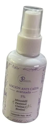 Loción Anticaida 5%, Fortalece, Crece Y Nutre El Cabello