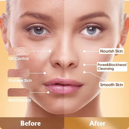 Máscara Facial De Arcilla Con Vitamina C, Cúrcuma Y Barro De