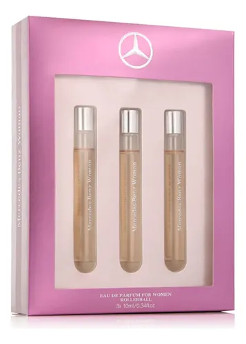 Perfume Mercedes Benz Woman Edp Roll On 3x 10ml
