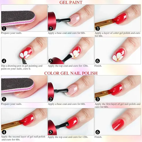 Kit Gel 36 Colores Saviland Para Uñas