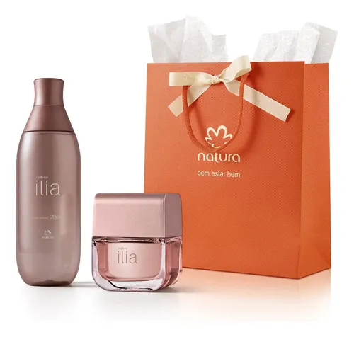 Regalo tradicional de Natura Ilia para mujer, perfume y salpicaduras corporales, volumen 50 ml