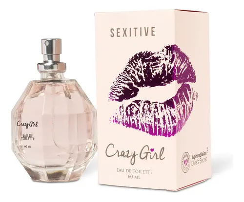 Perfume Crazy Girl Eau De Toilette Sexitive 60 mL Floral Feromonas