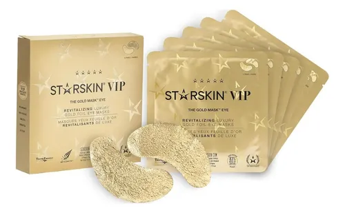 Parches Para Ojos Starskin Dorados 5 Unidades Hidratantes