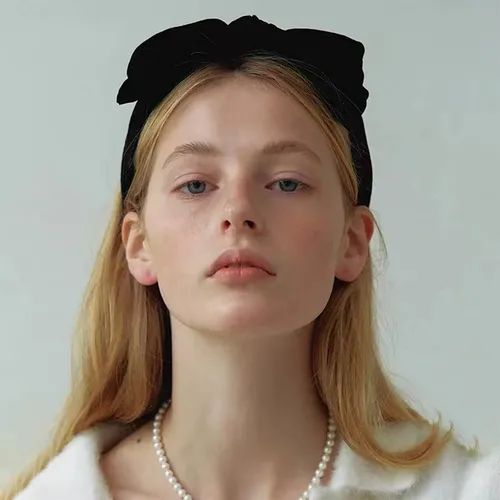 Diadema Ancha Para Mujer Con Lazo Turban