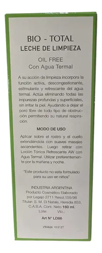 Artez Westerley Bio Total Leche De Limpieza Oil Free
