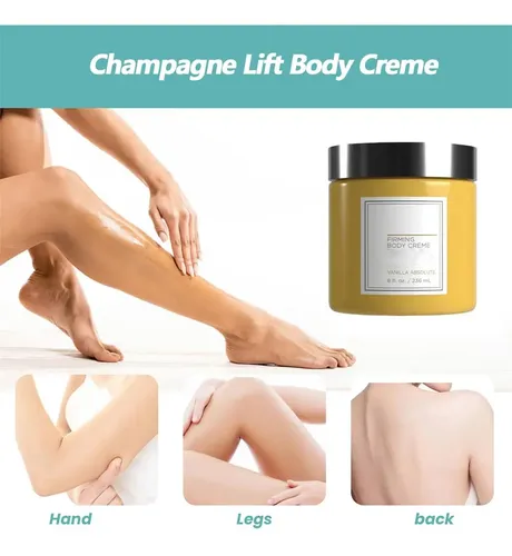 Champagne Lift Body Cream, Crema Corporal Reafirmante