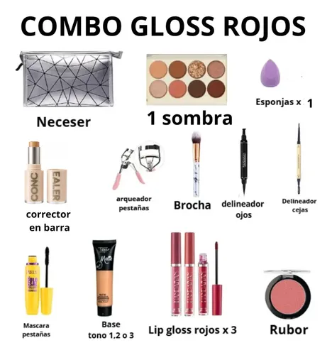 Kit Maquillaje Dama Tonos Neutros Look Rejuvenecedor Natural