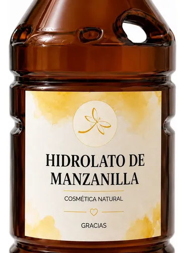 Agua,hidrolato Manzanilla 500 Ml Uso Cosmético Tonico Facial