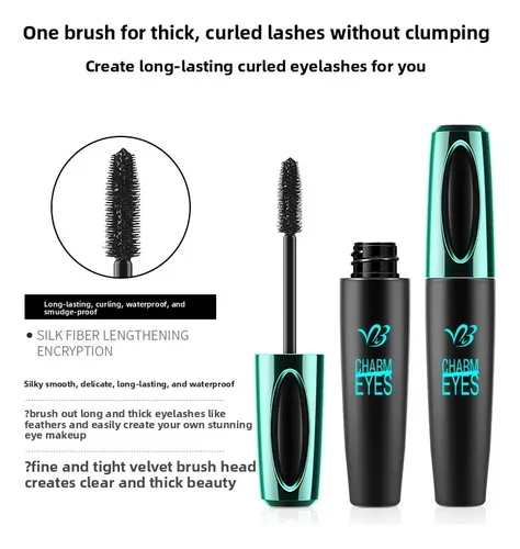 Mascara Pestañas 4d Volumen Y Rizo Waterproof