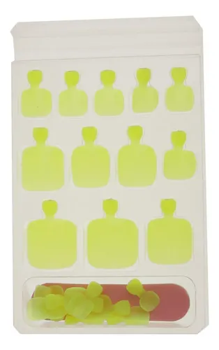 Calcomanías Para Uñas De Los Pies Verde A