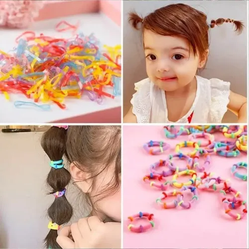 X 875pcs Mini Ligas Elásticas Para Cabello Dama Accesorios T