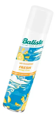 Shampoo Seco En Aerosol Batiste Fresh Breegy Citrus Lavado Sin Agua