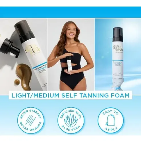 Espuma Autobronceadora Bondi Sands 200 Ml Aloe Vera Y Coco