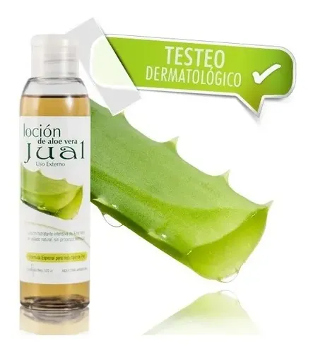 Loción Con Aloe Vera Orgánico Jual X 120 Cc