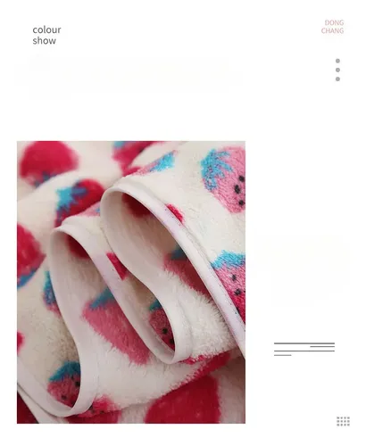 Bb Juego De Toallas De Baño Y Gorro De Ducha Fresa, 3. //