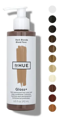 Dphue Gloss+ – Rubio Oscuro, 6.5 Onzas – Tinte Semipermanent