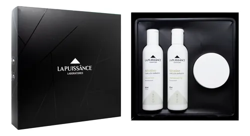 La Puissance Set Regalo Keratina Shampoo Enjuague Máscara