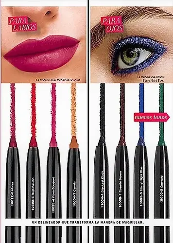 Avon True Color Delineador Retráctil De Ojos Negro