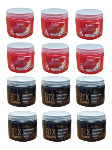 Baño De Crema Frilayp 6 Keratina + 6 Botox 240g