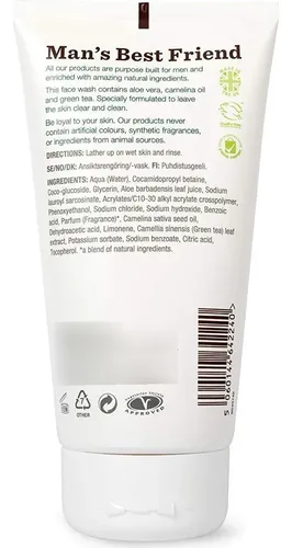 Gel Limpiador Facial Bulldog Hombre 2x150g
