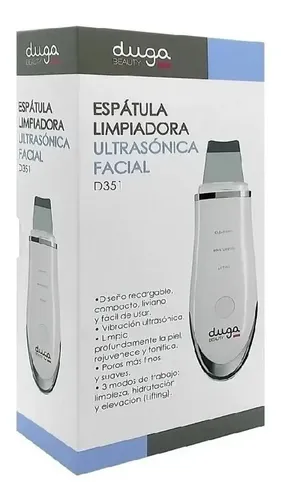Espatula Ultrasonica Limpiadora Facial Lifting Peeling Duga