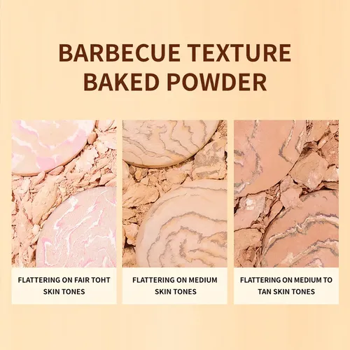 Polvo Compacto Traslúcido Romantic Beauty Base Maquillaje
