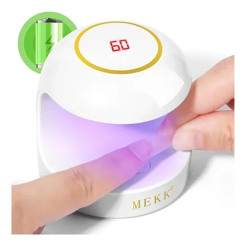 Lámpara Uv/led Mekk Mini 18w Para Uñas En Gel