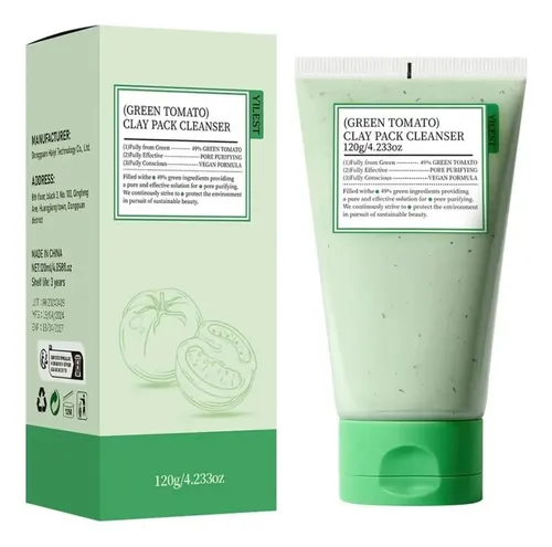 Mascarilla De Arcilla De Tomate Verde For Piel /04